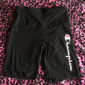 Champion biker shorts size s